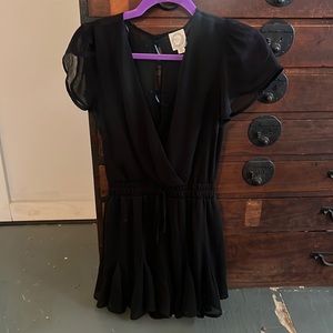Block flowy romper